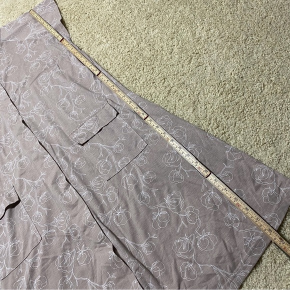 Kindred Bravely Universal Labor & Delivery Gown Floral Size Small Medium Large - Picture 10 of 11